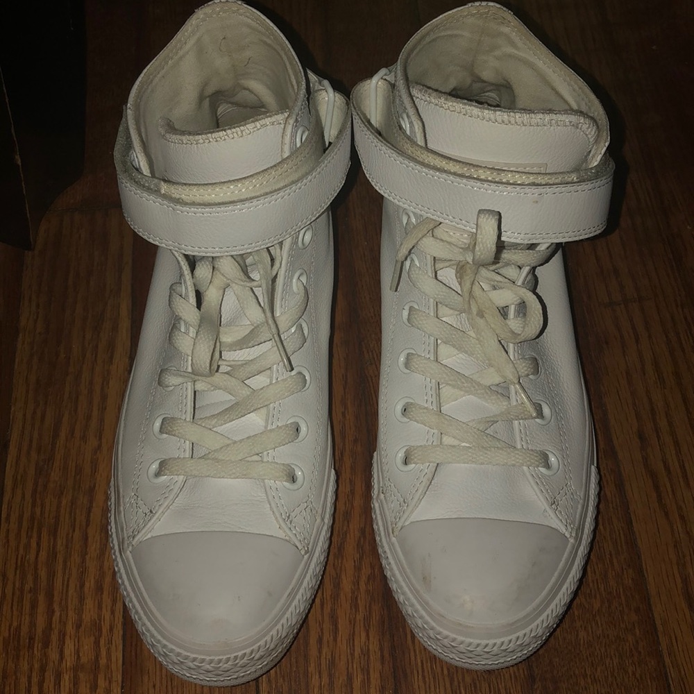 White sneakers